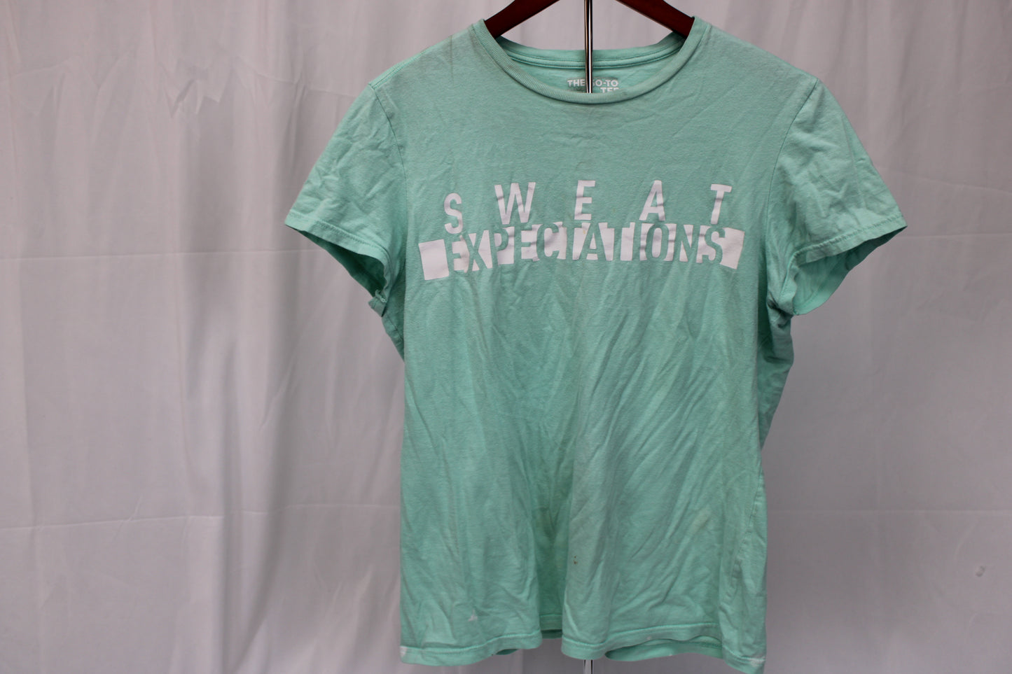 Adidas "Sweat Expectations" workout t-shirt, Women's M