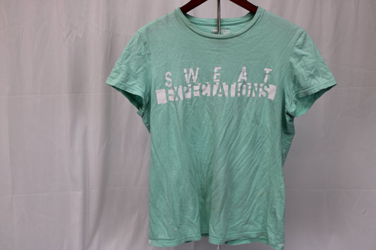 Adidas "Sweat Expectations" workout t-shirt, Women's M