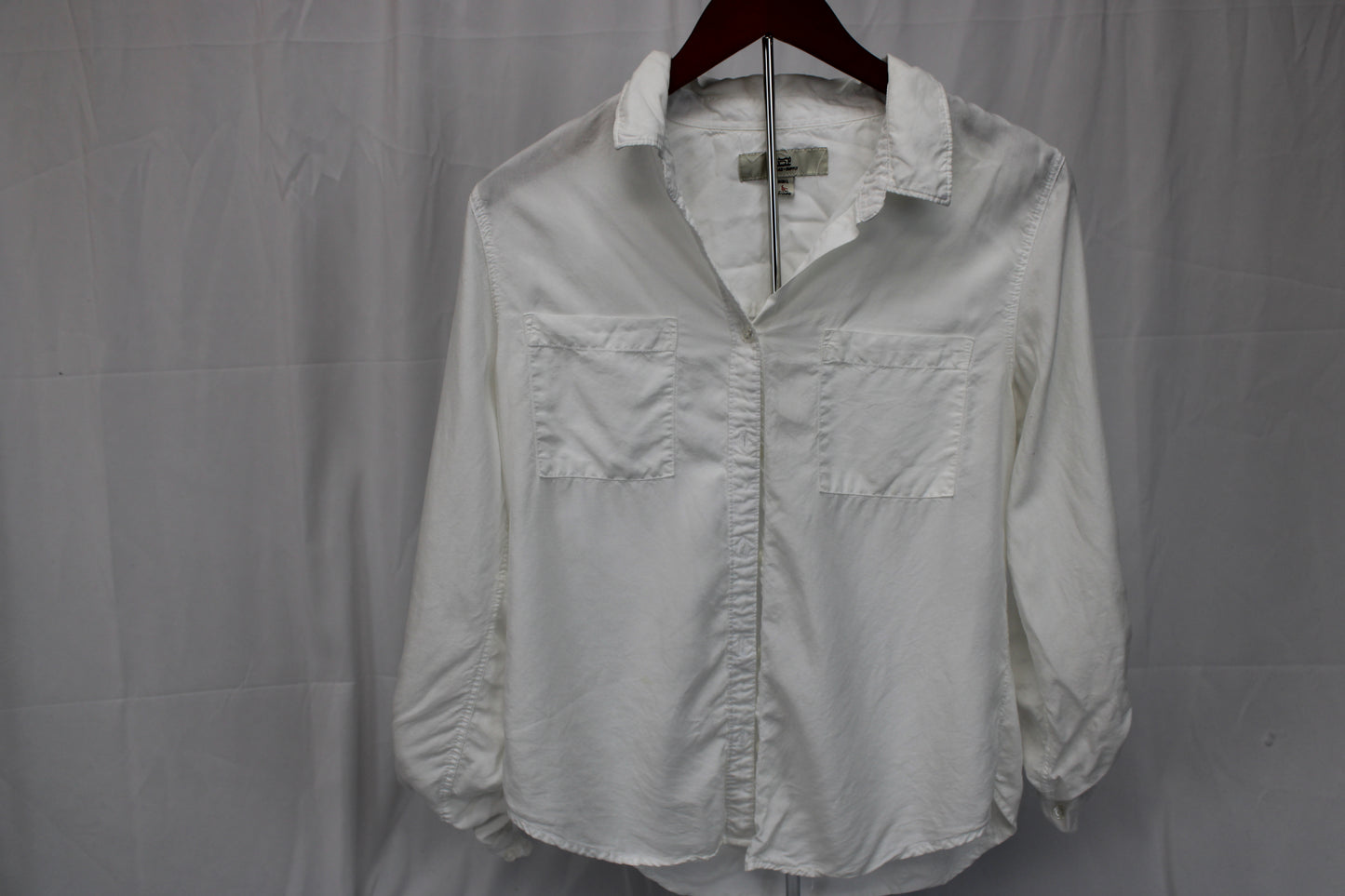 Thread + Supply long sleeve linen dress blouse, Women's S