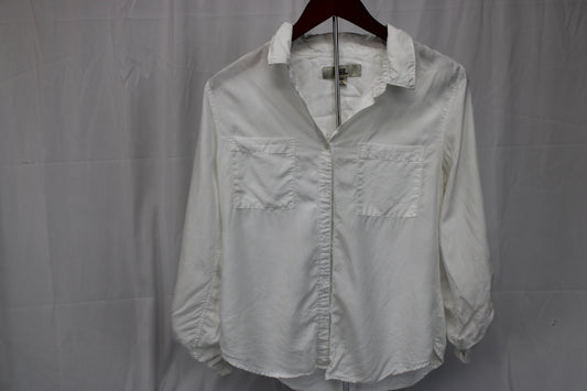 Thread + Supply long sleeve linen dress blouse, Women's S
