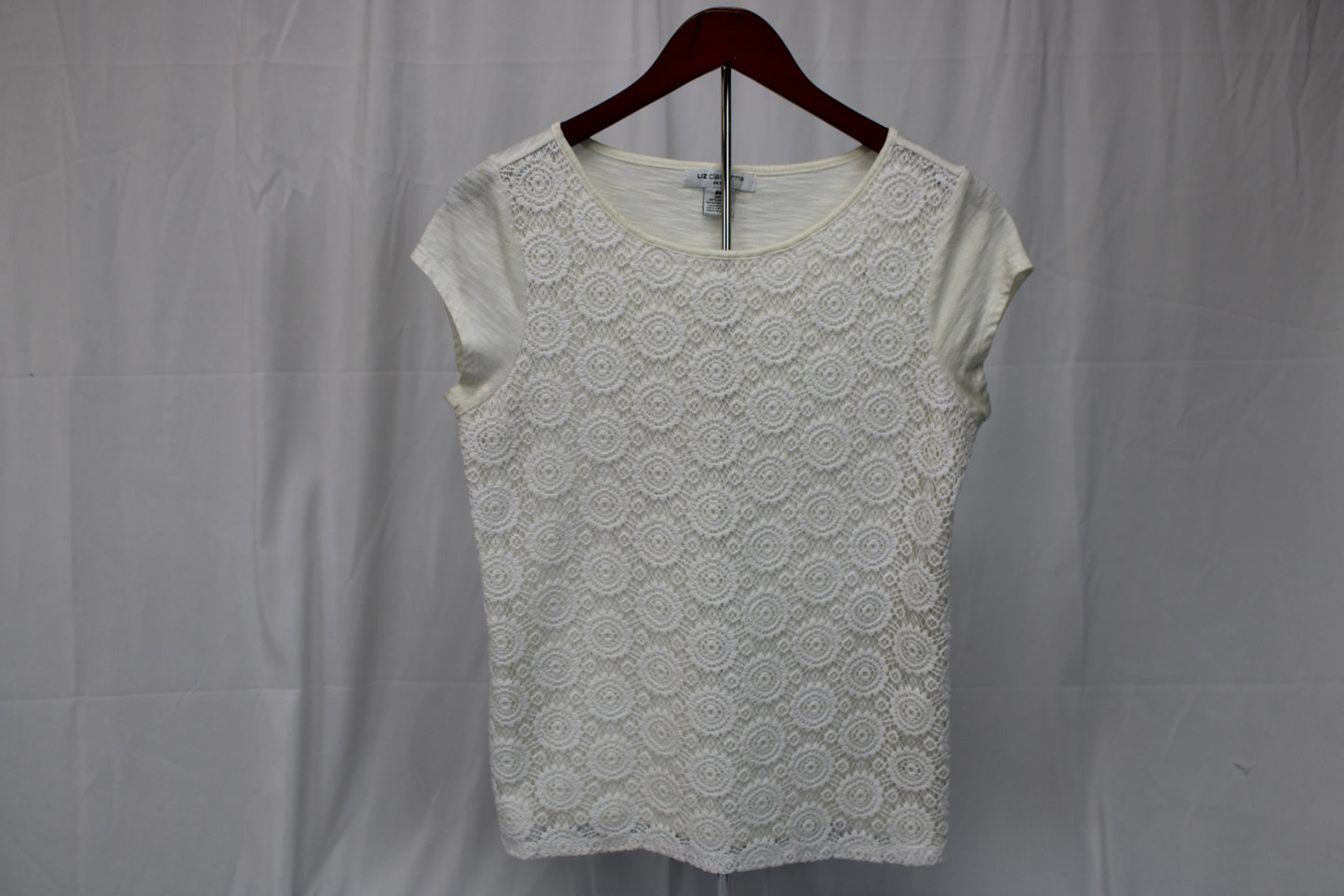 Liz Claiborne sleeveless embroidered blouse, Women's M