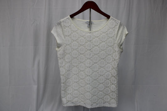 Liz Claiborne sleeveless embroidered blouse, Women's M
