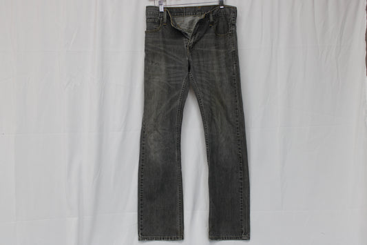 Levi's 514 slim straight leg jeans, grey, Men's 30x32