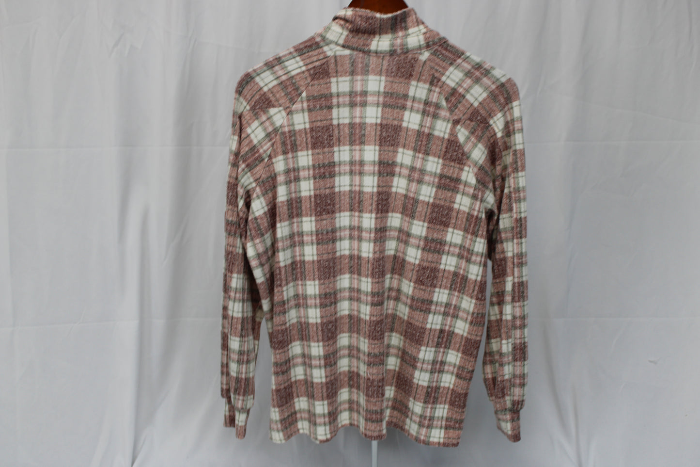 Modish Rebel flannel button down blouse, Women's S