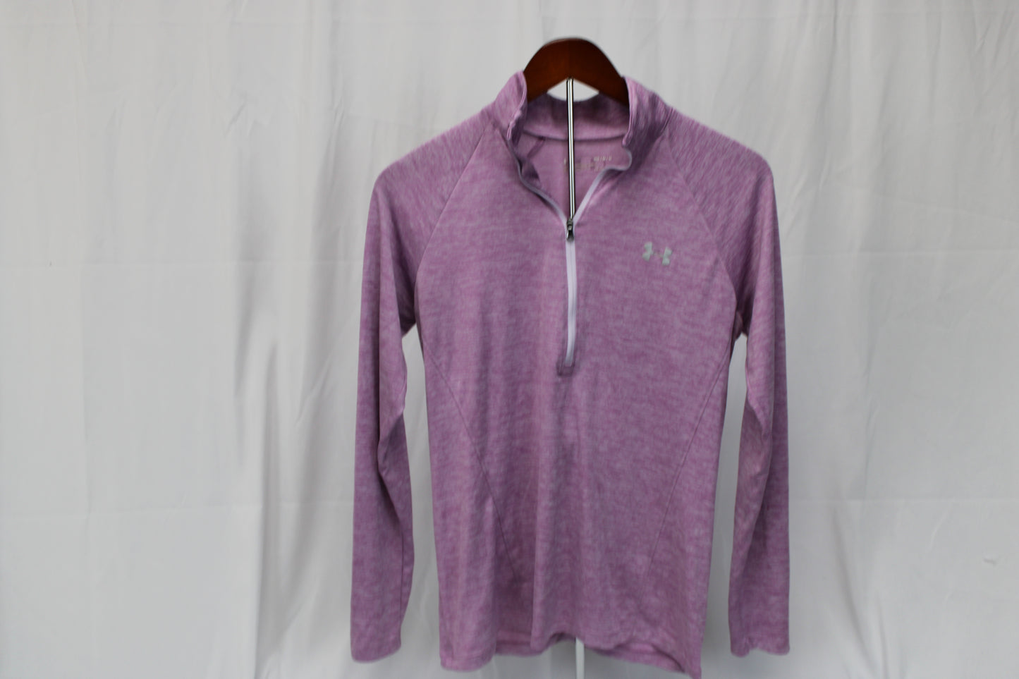 Under Armour Heatgear 1/2 zip workout jacket, Women's M