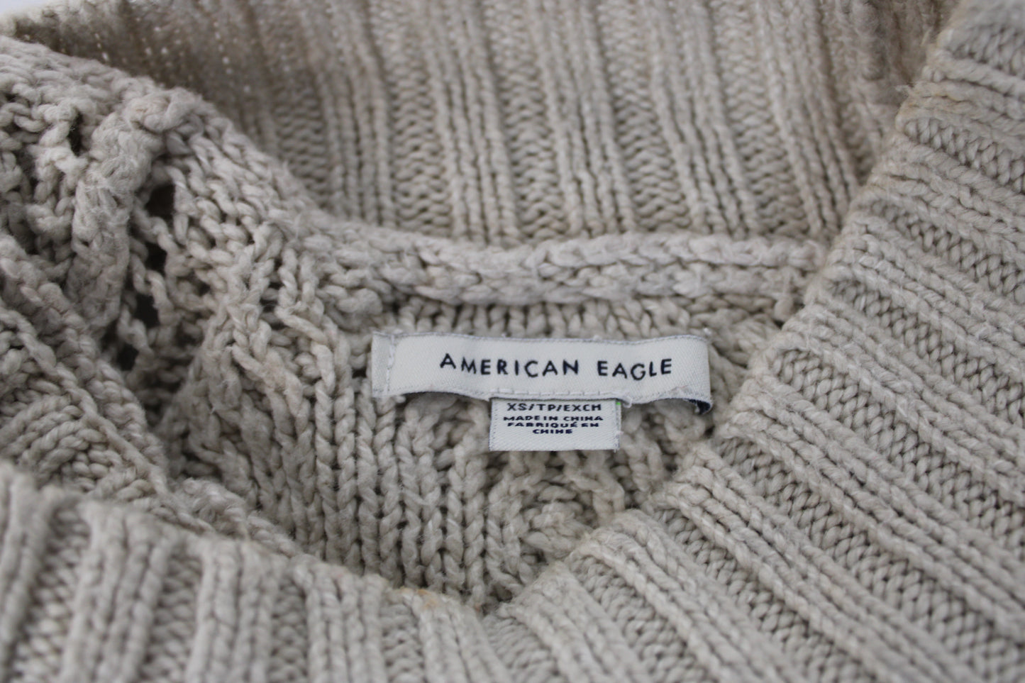 American Eagle woven knit sweater, Women's XS