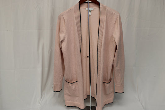 Christopher & Banks long cardigan, blush pink, Women's M