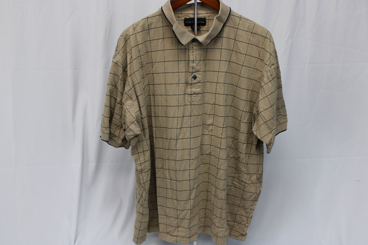 Croft & Barrow textured cotton polo, Men's XXL
