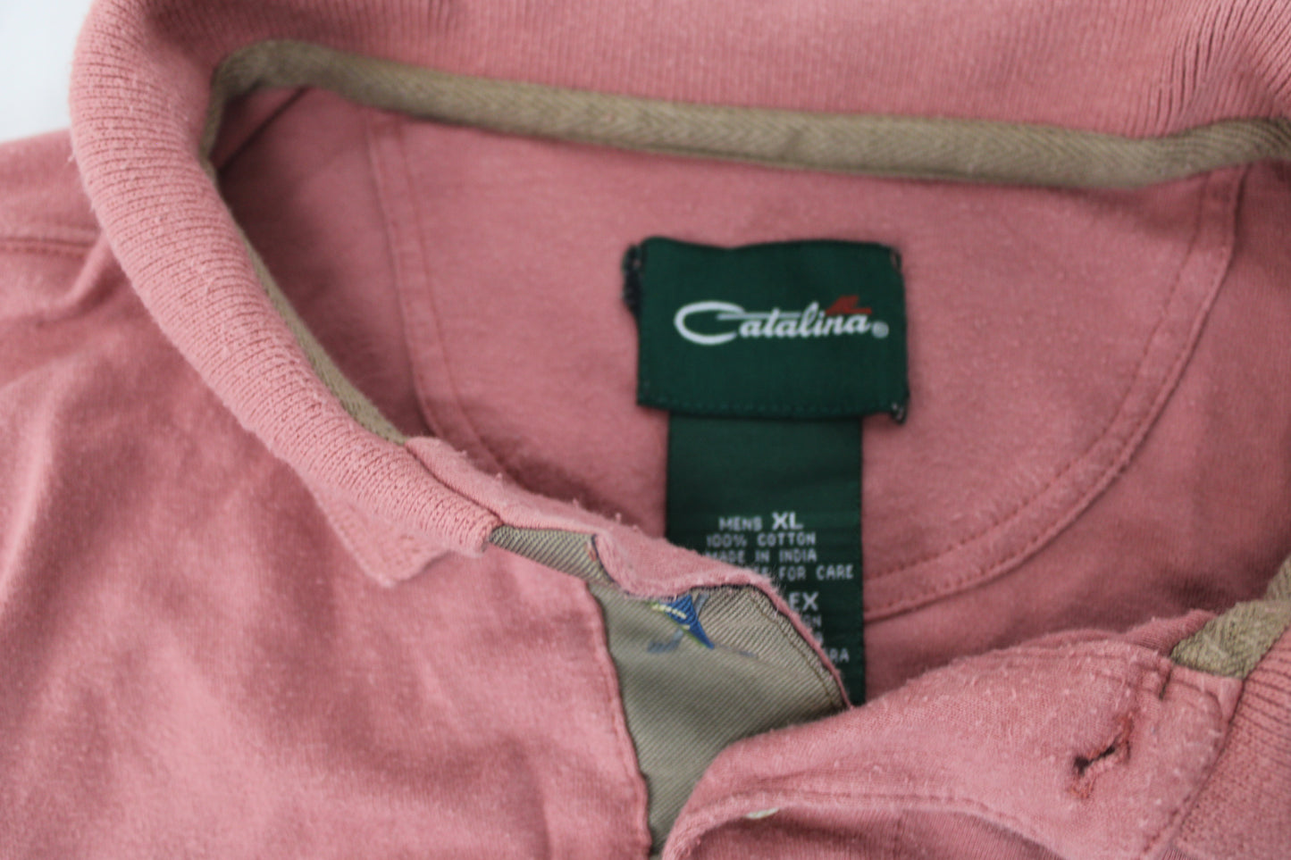 Catalina classic heavy cotton polo, Men's XL Tall
