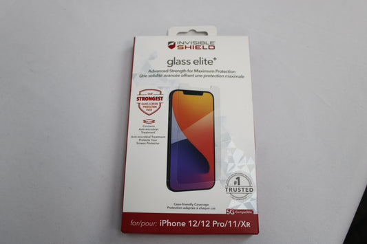Invisible Shield Glass Screen Protector Iphone 12/12Pro/11/XR (unopened)