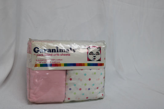 NWT Garanimals 2 pk fitted crib sheet