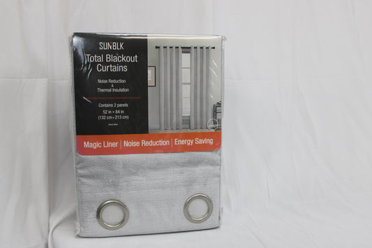 Sunblk Total Blackout Curtains - 2 panels