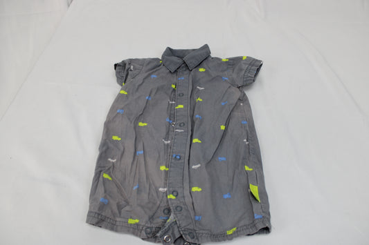 Carter's One piece Infant Shorts outfit, Size 6M