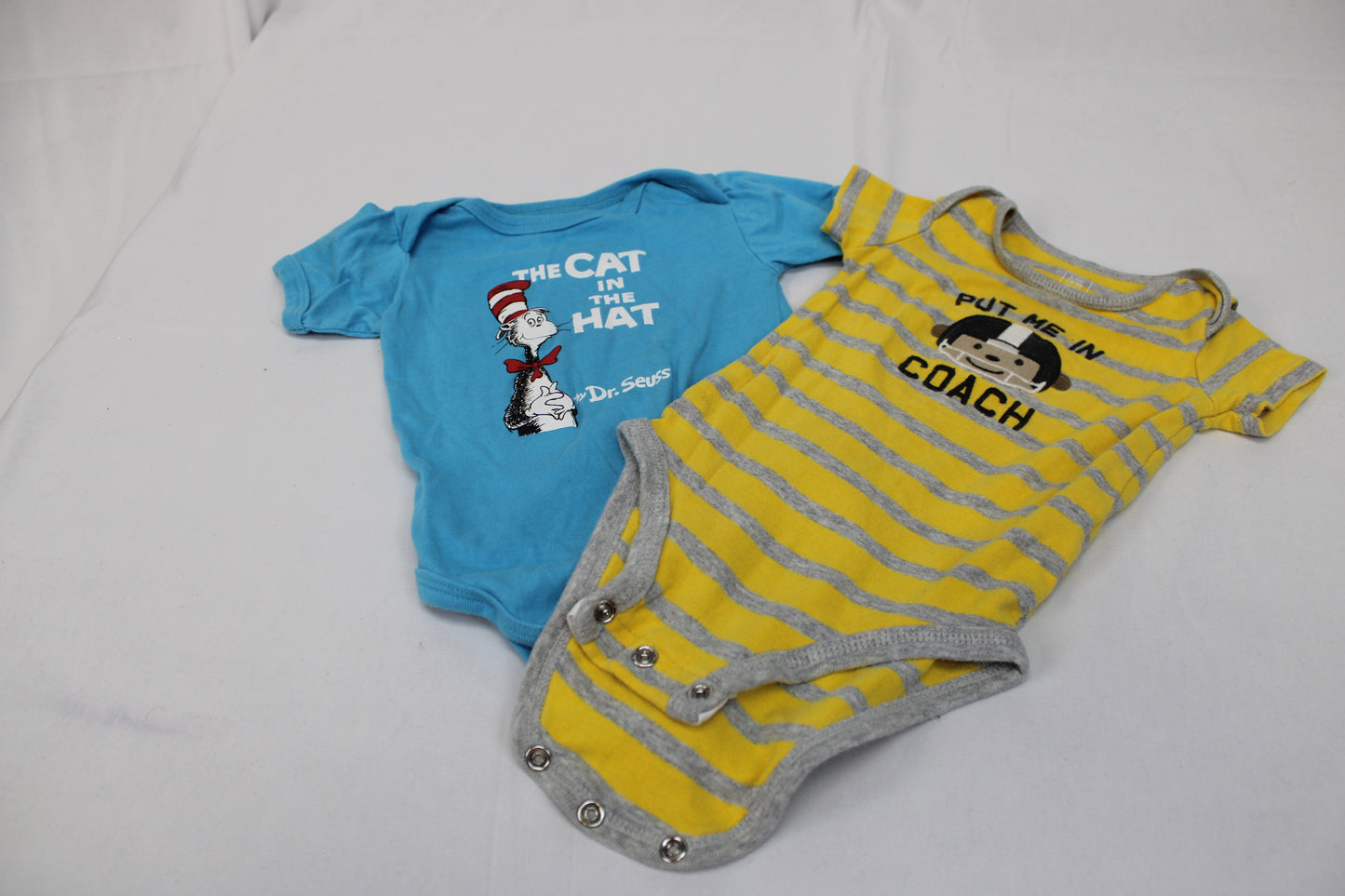 2 pack Infant Onesies, Size 6M