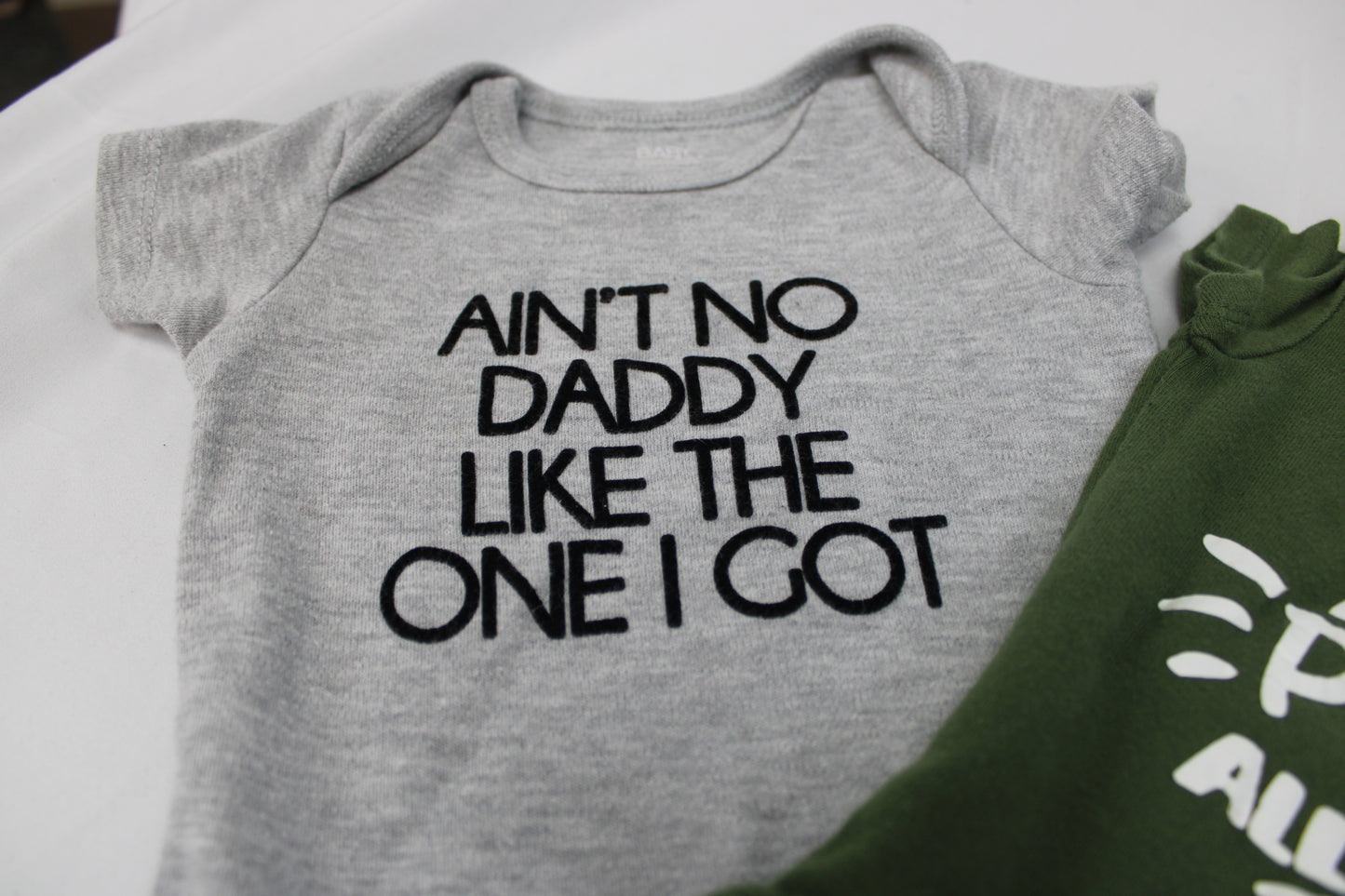 2 pack onesie with funny sayings, Size 3M