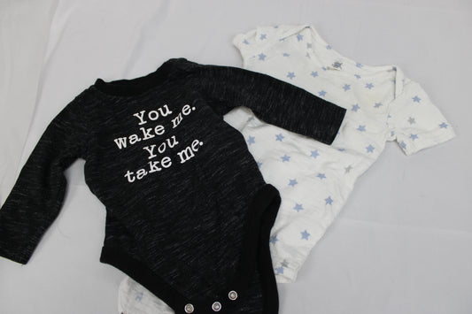 2 pack of infant onesies, Size 3-6M