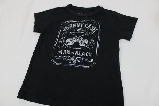 Johnny Cash Kids Tshirt, Size 5T