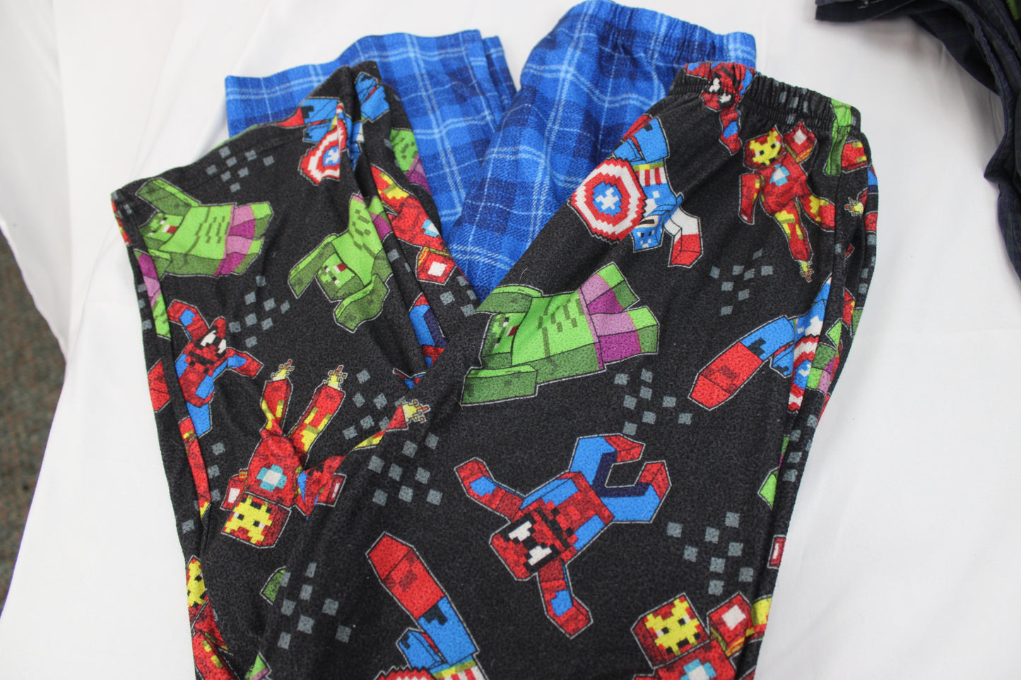 2 pack of boys pajama pants, Size L (10/12)