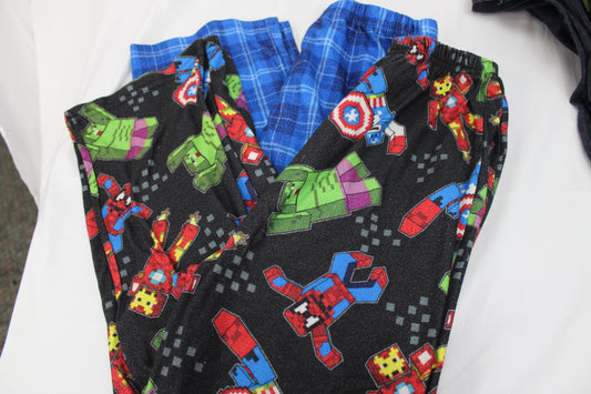 2 pack of boys pajama pants, Size L (10/12)