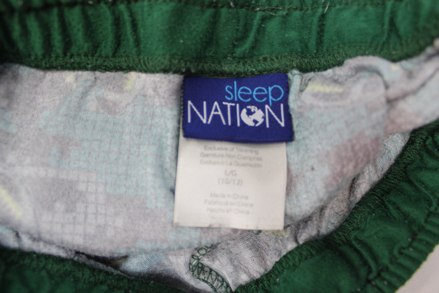2 pack of pajama pants, Size L (10/12)