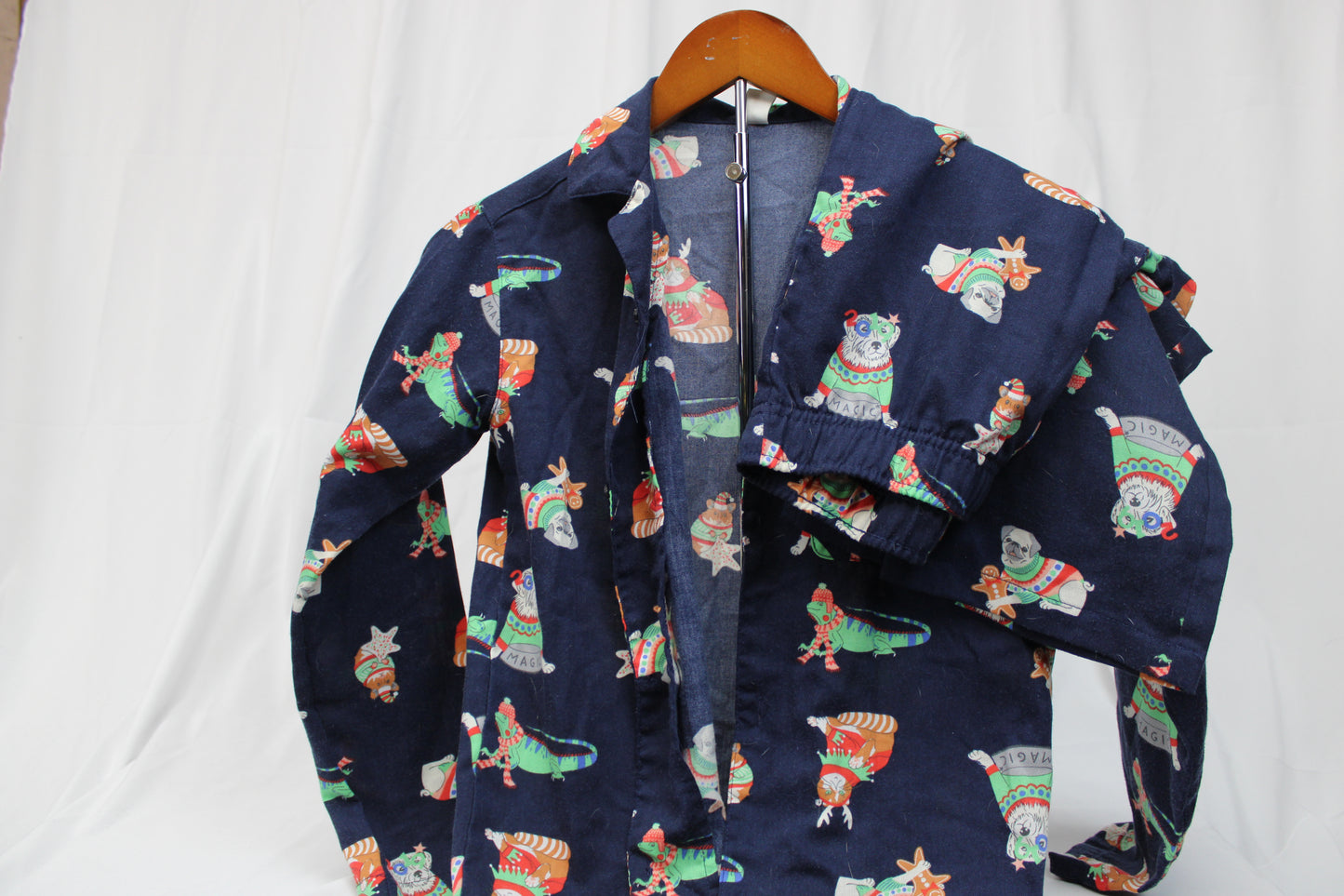 Old Navy Christmas Pajama Set, Size L (10/12)