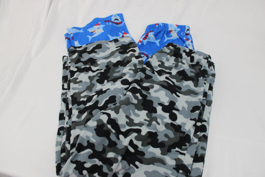 2 pack of boys Pajama Pants, Size Large (10/12)