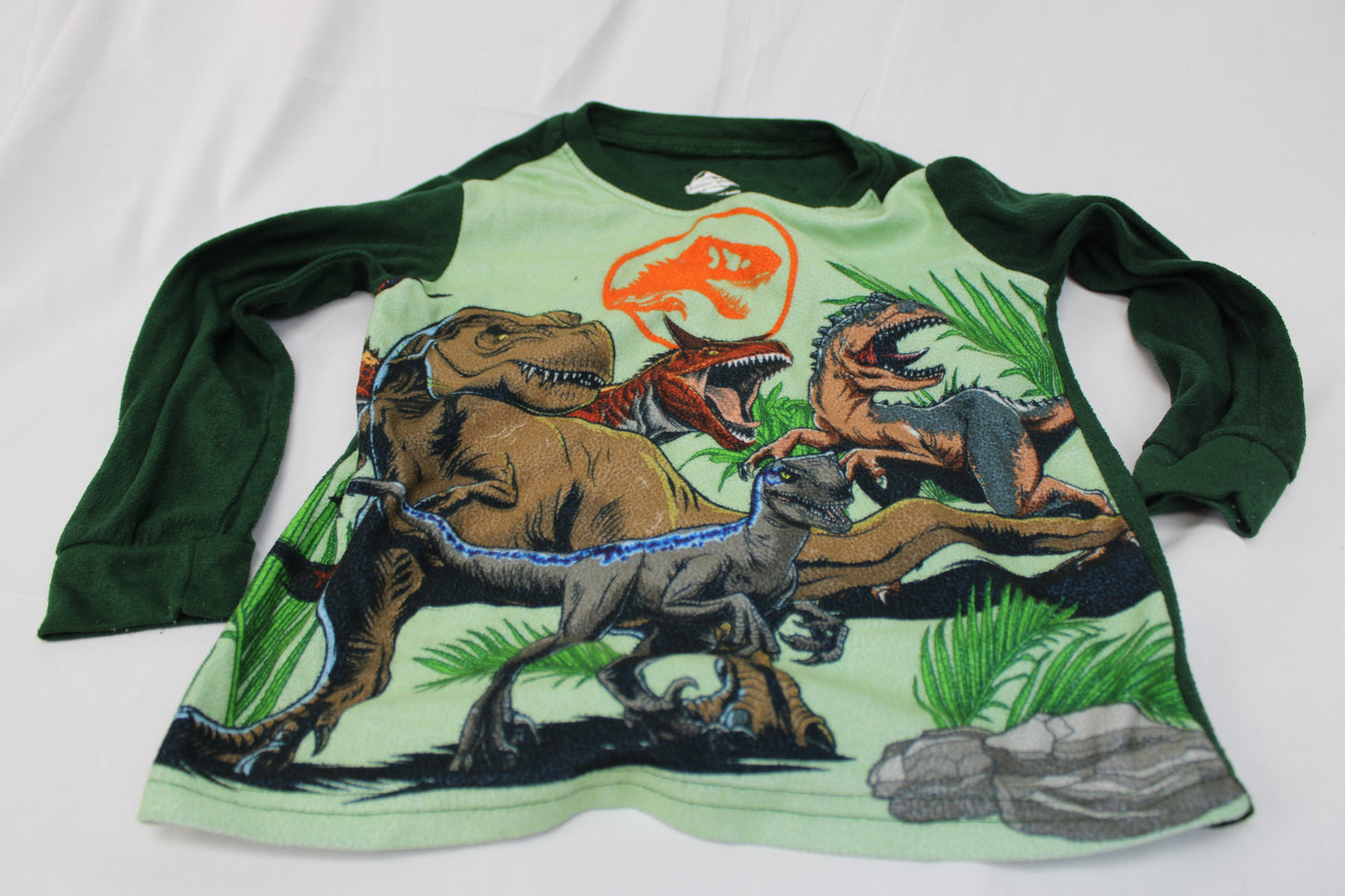 Jurassic Park Pajama Top, Size XS (4/5)