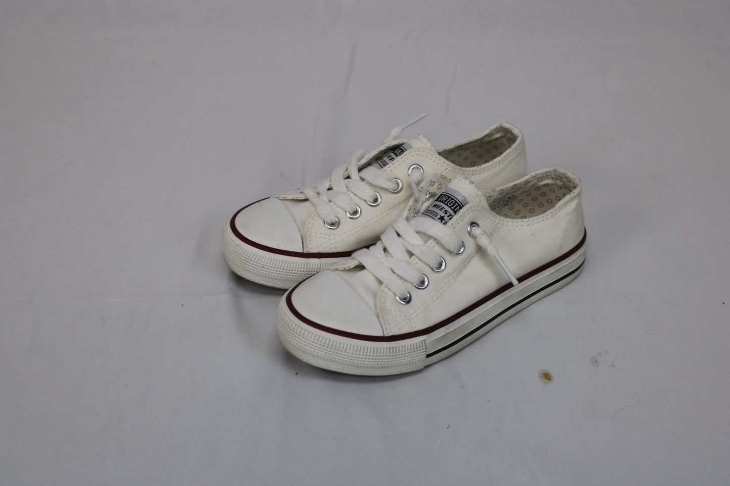 Weestep low top canvas sneaker, Youth 13