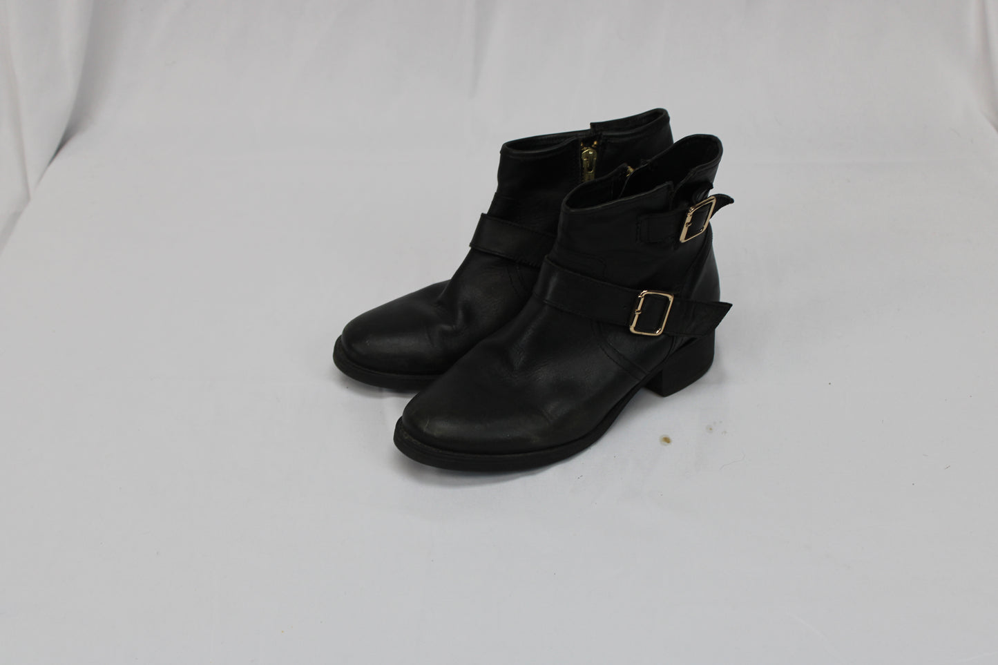 Steve Madden Tiaraa zip up harness boot, Women's 7.5