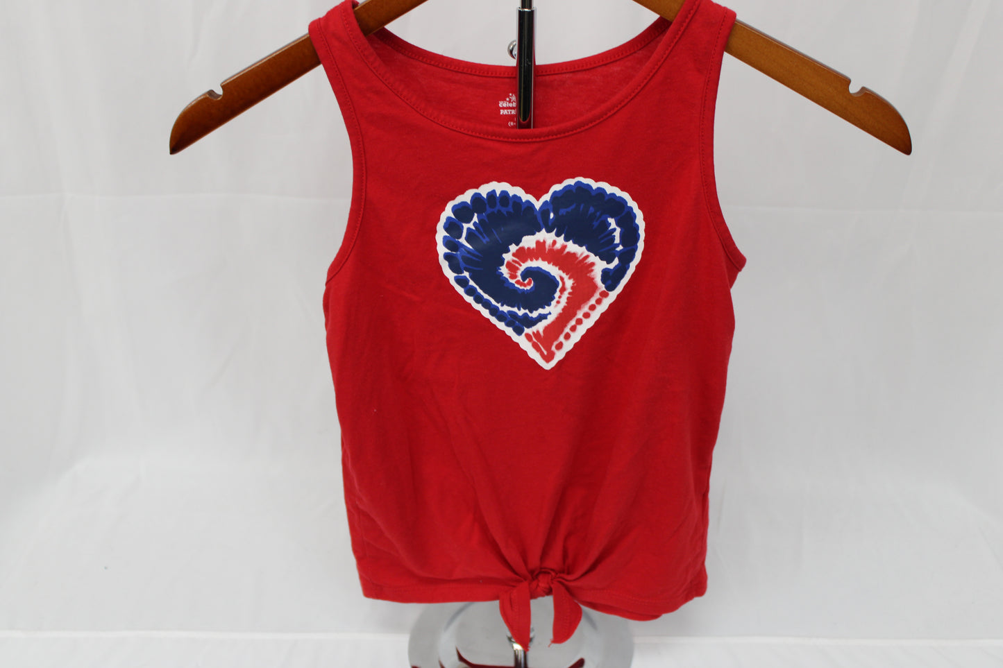 Independence Day celebratory tank top, Girl's 6