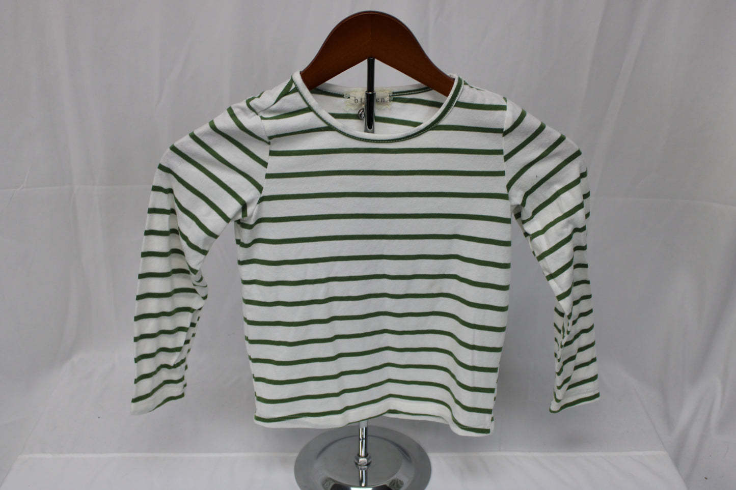 BTween long sleeve striped crewneck t-shirt, Girl's 6
