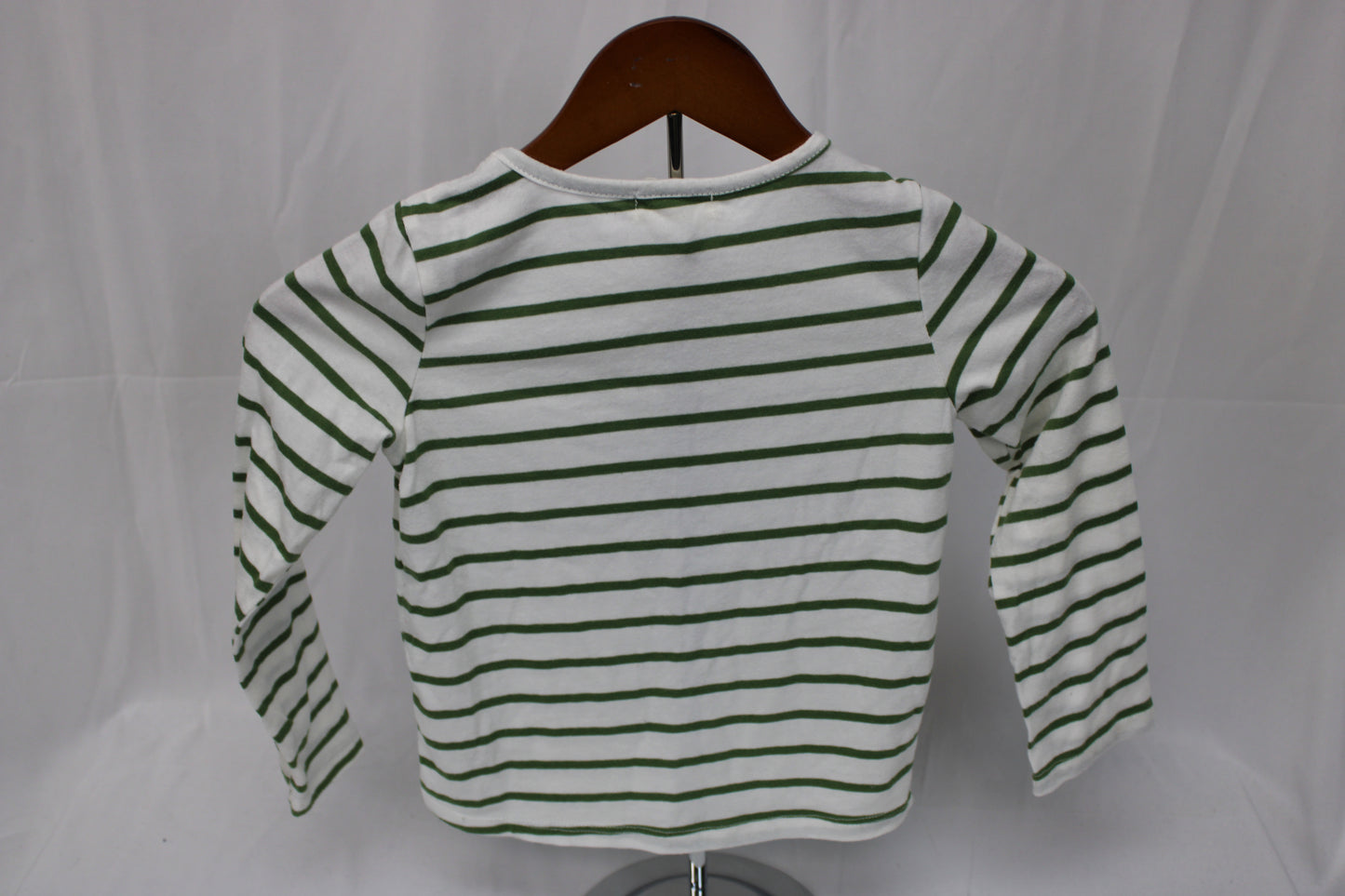 BTween long sleeve striped crewneck t-shirt, Girl's 6