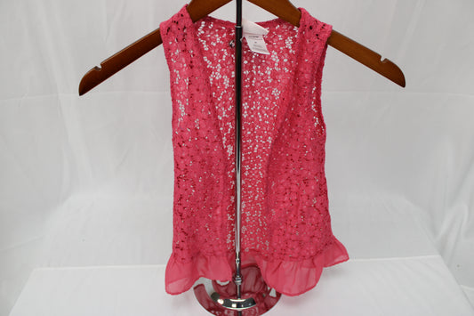 Little Lass shear laced kimono, Girl's 4T