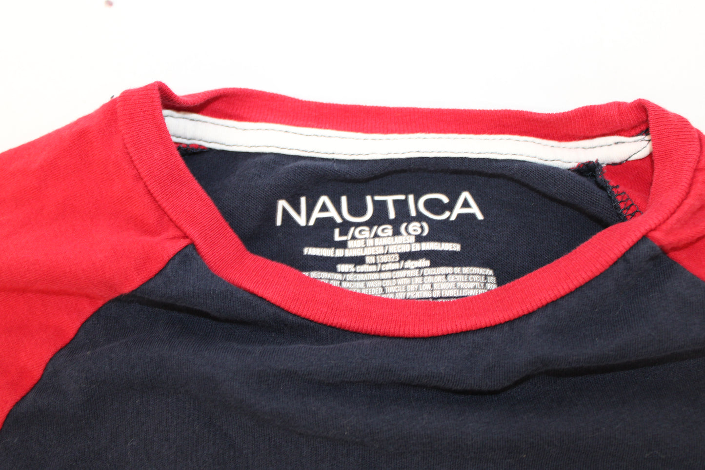 Nautica classic cotton logo t-shirt, Boy's 6