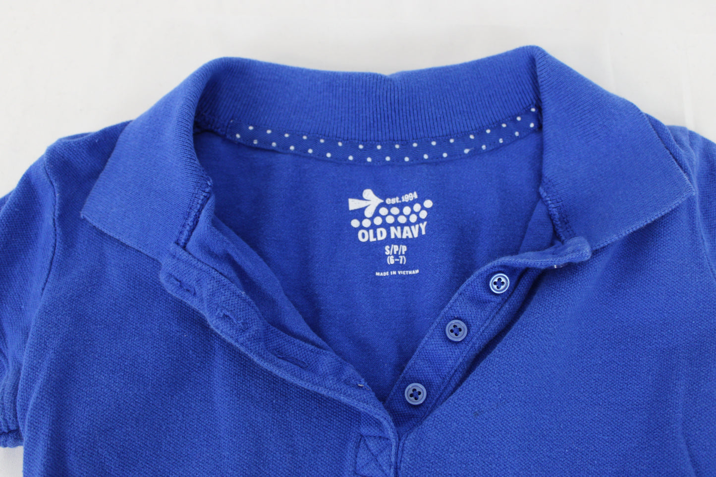 Old Navy cotton school uniform polo, Girl's 6/7