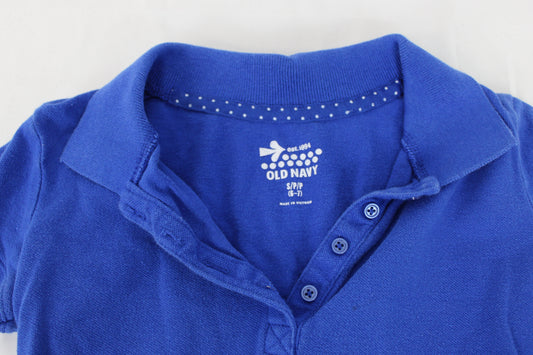 Old Navy cotton school uniform polo, Girl's 6/7