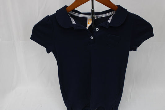Gymboree classic cotton school uniform polo, Girl's 7