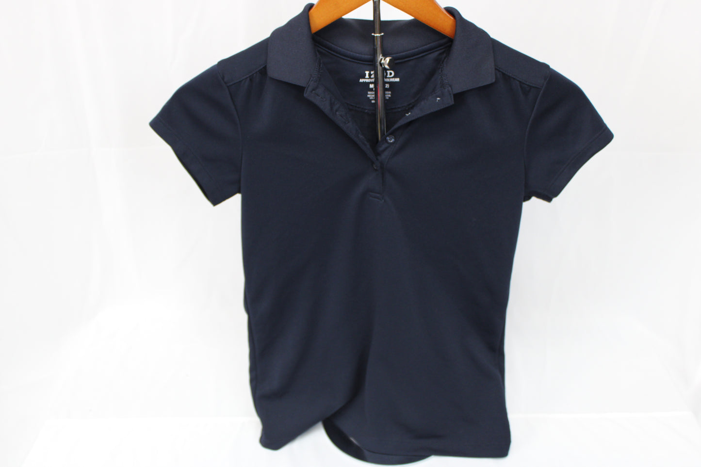 Izod polyester school uniform polo, Girl's 10/12