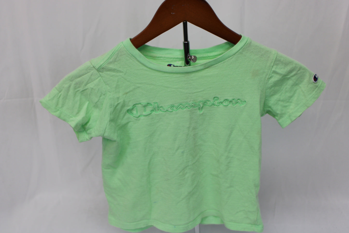 Champion short sleeve cotton logo t-shirt, Girl's 5