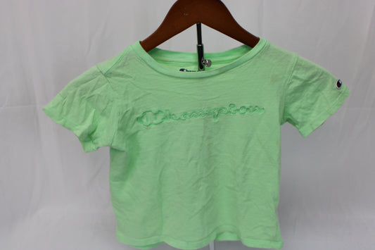 Champion short sleeve cotton logo t-shirt, Girl's 5