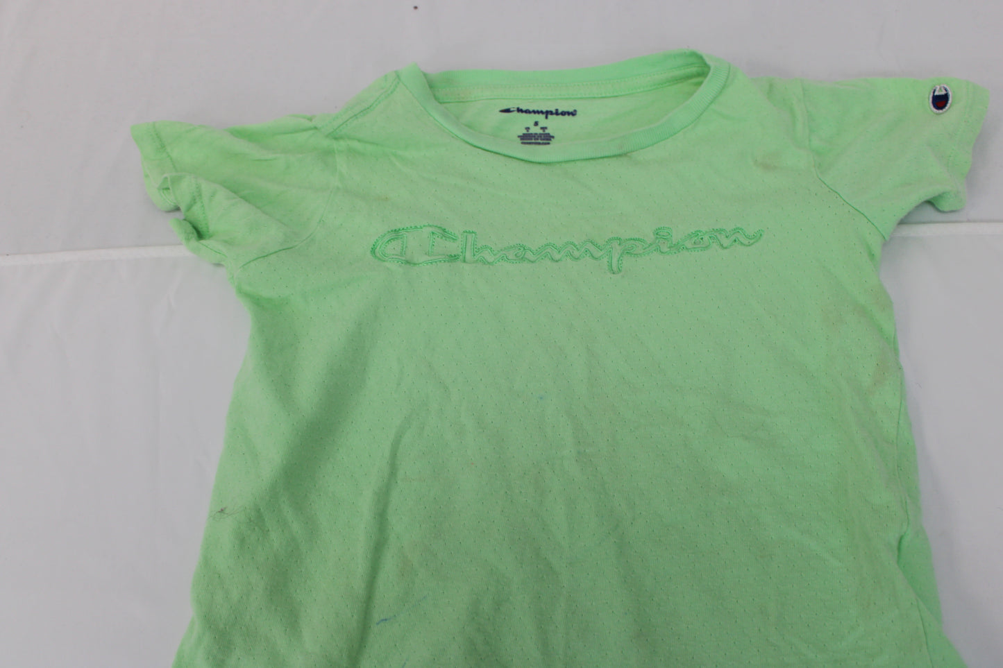 Champion short sleeve cotton logo t-shirt, Girl's 5