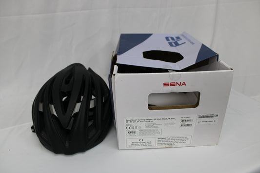 Sena Smart Cycling Helmet R2, matte black, bluetooth enabled, new with box