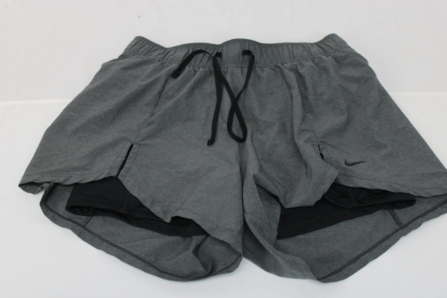 Nike Dri-Fit mesh running shorts with built in compression, Women's S