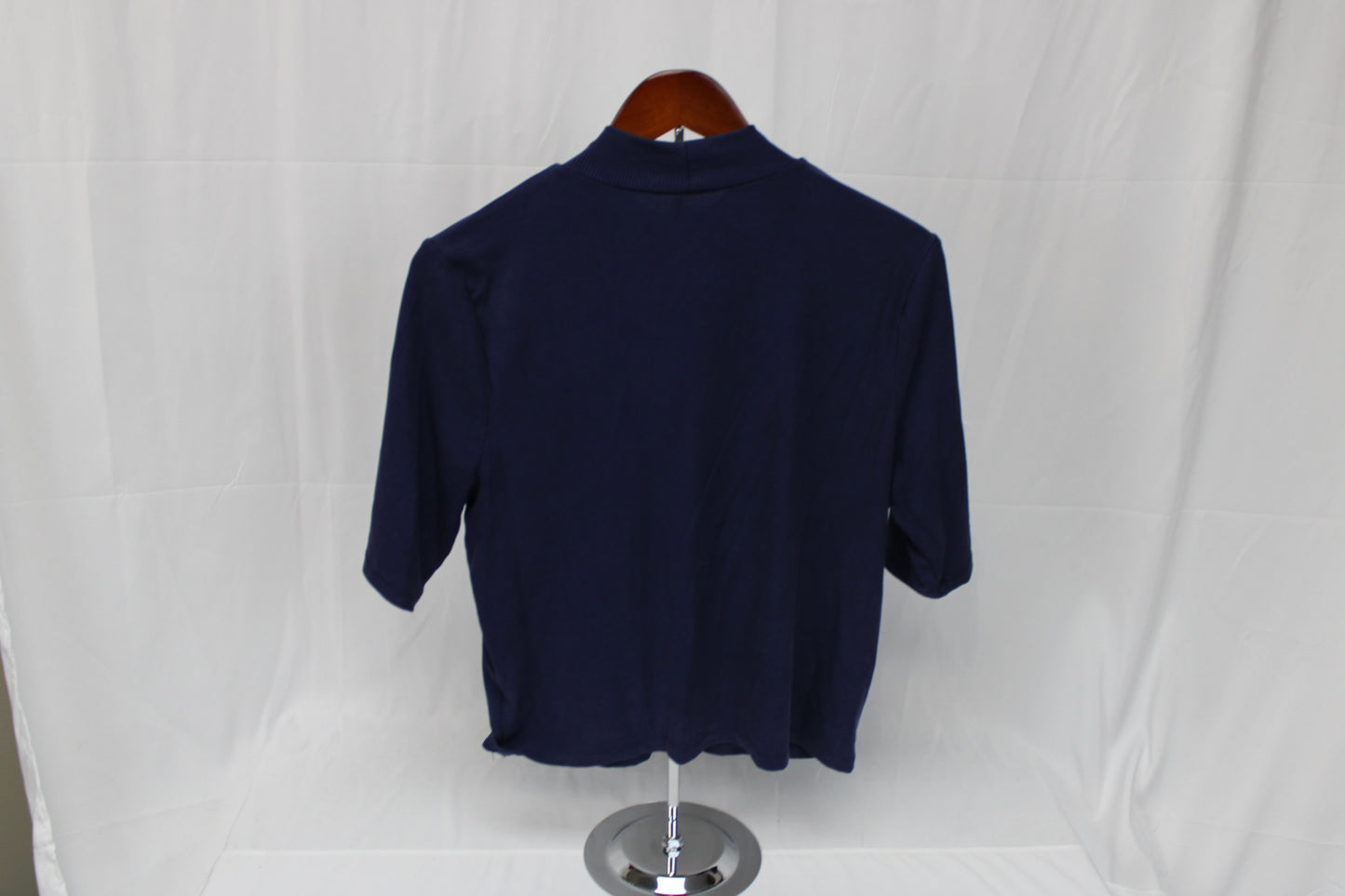 A New Day ribbed 1/2 sleeve blouse, Women's L