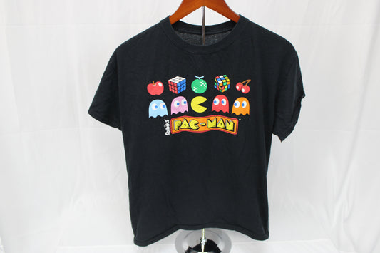 Brisco Brands Pac Man cotton graphic t-shirt, Men's M