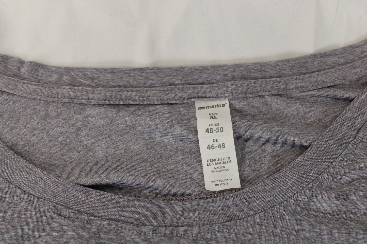 Marika moisture wicking workout t-shirt, Women's XL