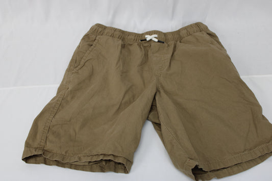Cat & Jack cotton drawstring khaki shorts, Boys 14