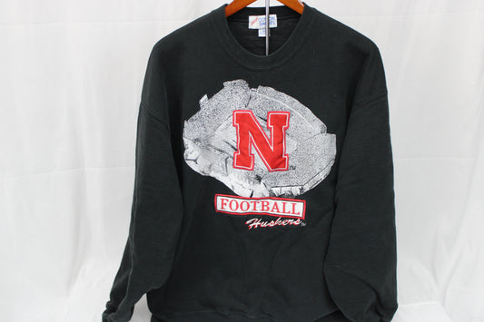 Jerzees Nebraska Cornhuskers vintage crew neck sweatshirt, Men's XXL