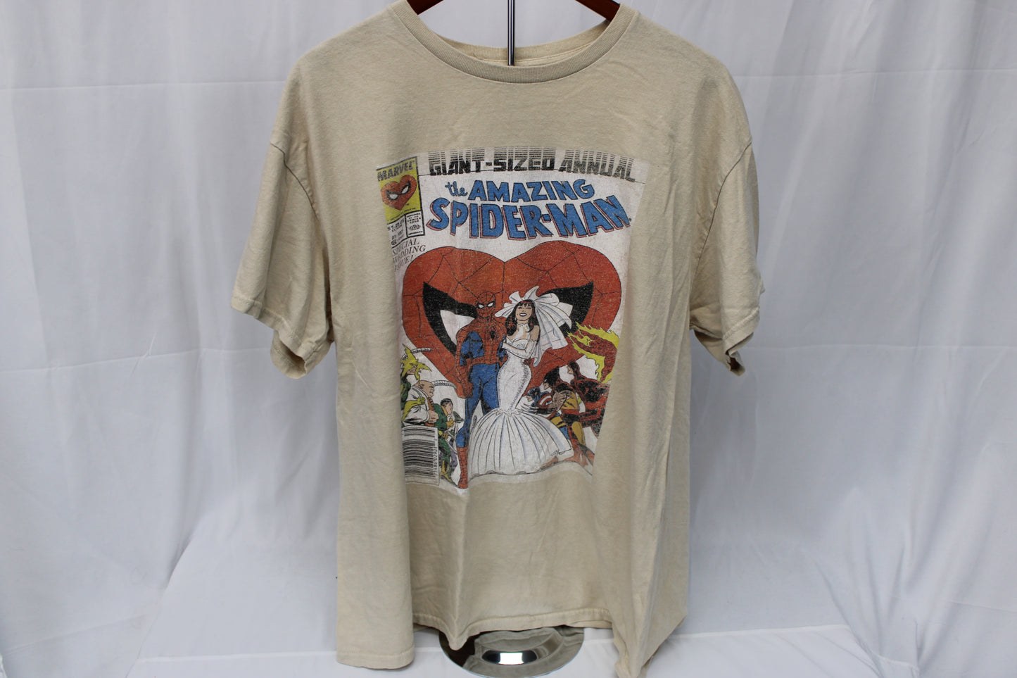 Marvel Amazing Spider comic book series commemorative t-shirt, Men's XL