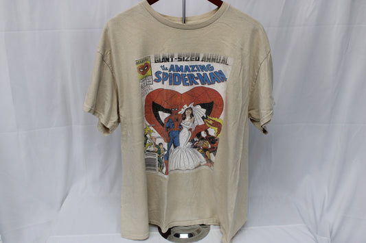 Marvel Amazing Spider comic book series commemorative t-shirt, Men's XL